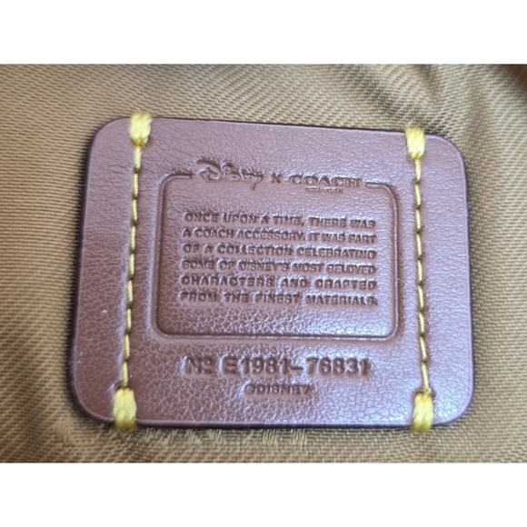 Coach x Disney Dalmatian Sadie Crossbody clutch‎ E1981-76831 - Picture 6 of 6